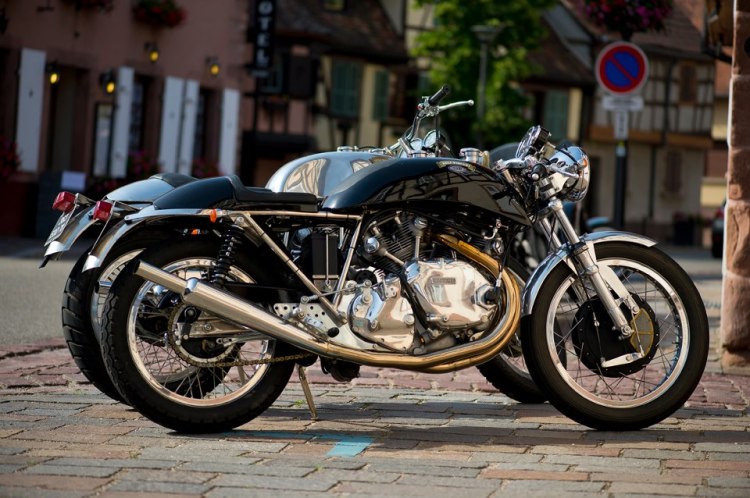 Godet 998 Cafe Racer with polished engine and no fairing Photographer Vincent Michel | RAD Motorcycles