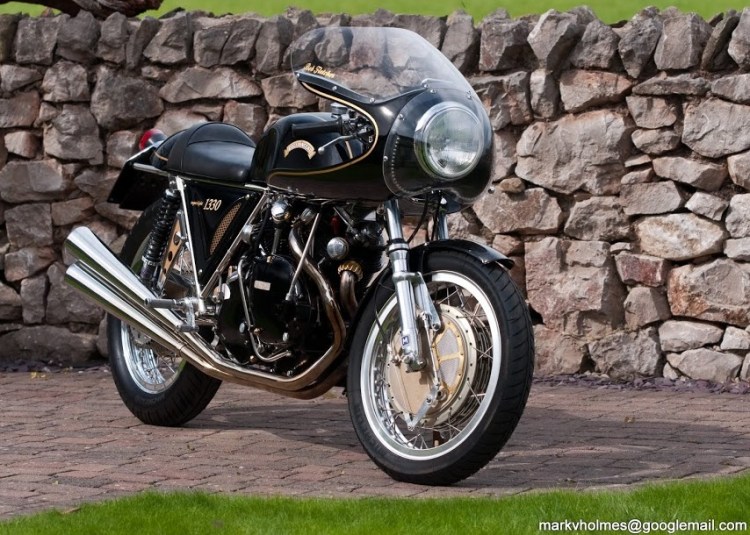 The 1330 SuperLight One of the last Egli-Vincent assembled by Cyril Malem before he retired.