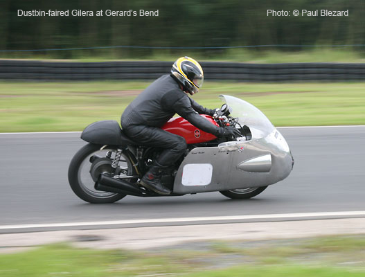 Gilera 500cc 4 cylinders with aluminum fairing