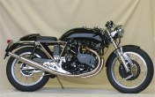 Godet 1330 Cafe Racer with painted engine and no fairing