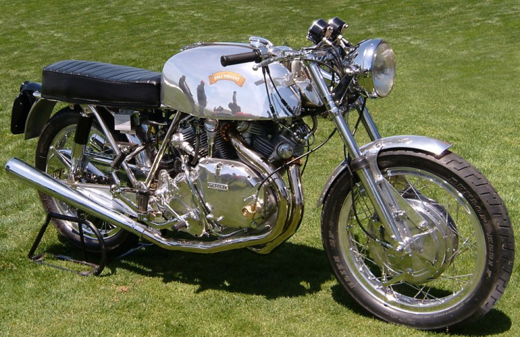 One of the finest Egli-Vincent made by Slater When Keesecker was presented the opportunity to buy a 1971 Egli-Vincent 12 years ago, he didn’t hesitate. The Egli he bought is one of 200 built by Roger Slater in England, under license from Egli. Although complete, it was in rough shape and required extensive restoration. The engine, from a 1949 Rapide, is highly modified with bore and stroke increased to yield 1,300cc. Keesecker says it puts out close to 100hp at the rear wheel. By comparison, a stock Rapide put out 45hp.