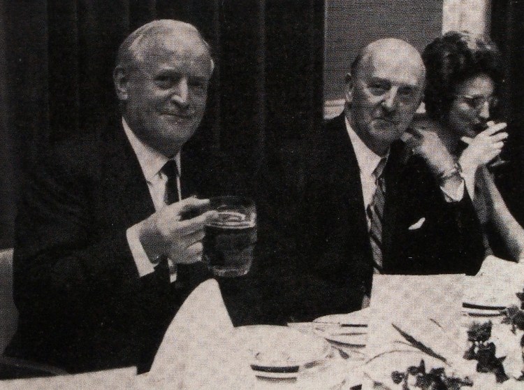 H As H.R.D. and Howard Raymond Davies (1895-1973). Davies was a former pilot, which formed in 1924 his own company with the following credo: "Built by a Rider". H.R.D. went into liquidation and was bought by Ernie Humphries. As Phil Vincent was willing to create his own Motorcycle Business, he was advised to buy H.R.D. assets, which he did in 1928. This picture shows PCV (left) with HRD at the annual meeting in 1969. Philip Vincent was at that time the President of the V.O.C.