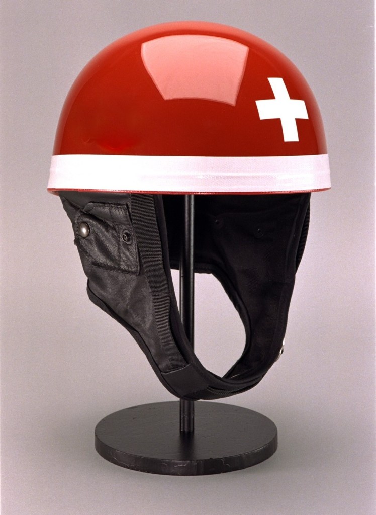 Luigi Taveri (Swiss flag) Replica by Davida (document Davida)