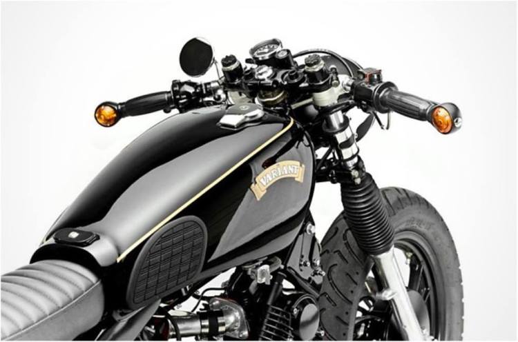 Another one on the Virago base. The tank says "The Variant"