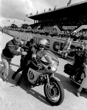 Michel Rougerie and Daniel Urdich celebrating their victory for this new Bol d’Or.