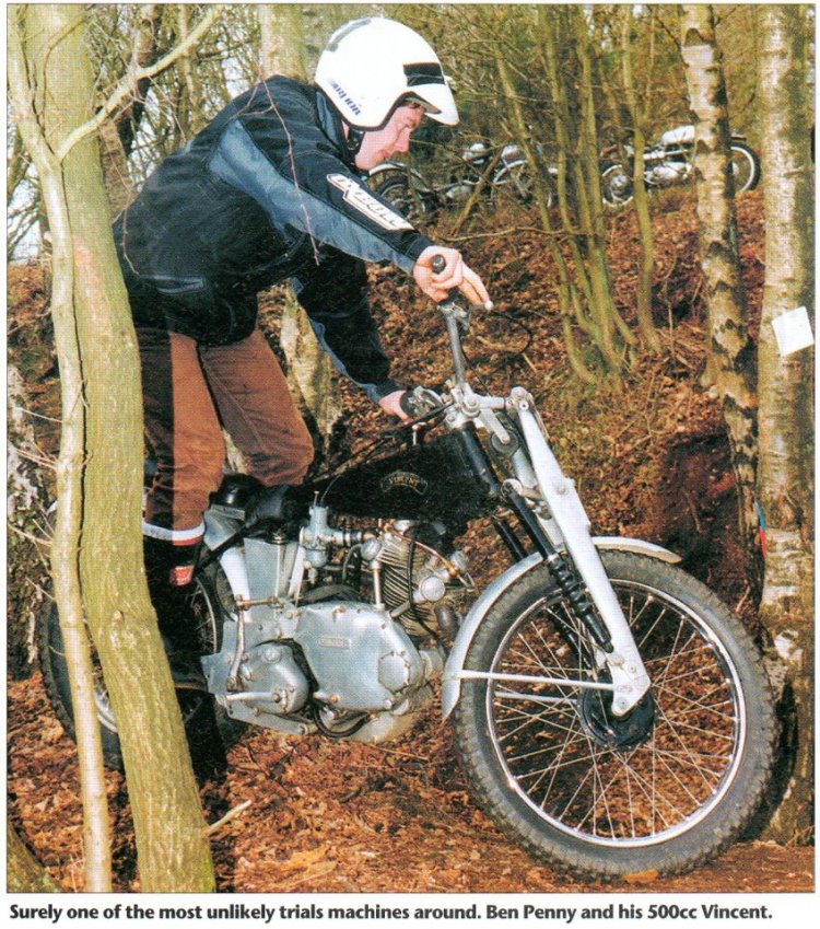 A Trial bike