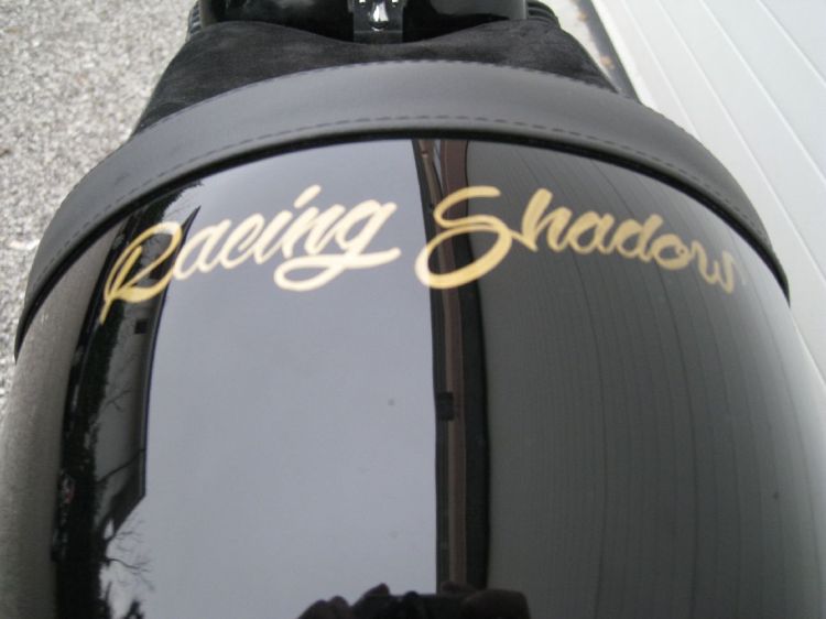 Racing Shadow, a pretty and well made bike.