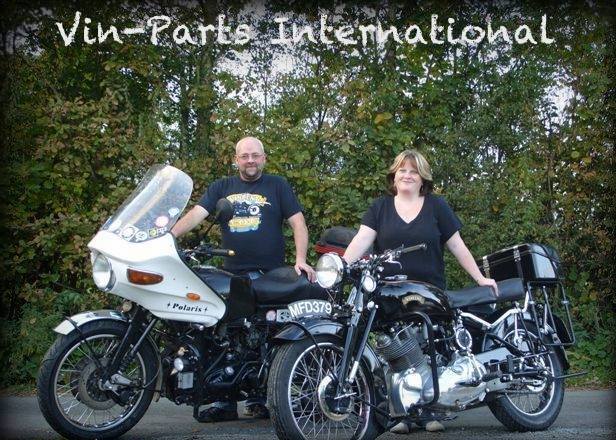 VIN-PARTS INTERNATIONAL UK (Mid Wales) Genuine Parts for Vincent Address: “Broadmead”, Llanyre, Llandrindod Wells, Powys, LD1 6DY, Mid Wales, UK Phone: (0044) (0) 1597 823222 (Own by Russ & Debbie Kemp) Email: russell.kemp@btconnect.com Website: www.vintech.co.uk (currently down)