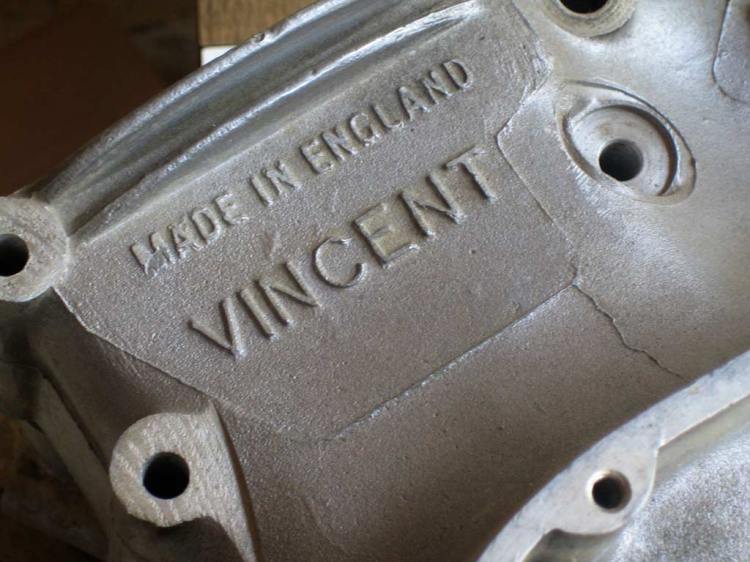 One of the characteristics of Gunga Din is that the latest crankcases were Die-Cast type (Series D) with no identification numbers.