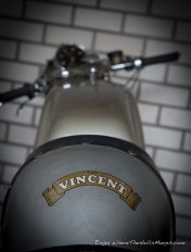 From the early sixties many workshops works on the Vincent base to develop Café Racers but very few really tried to transform it in a sustainable business. Eventually all figured out that the main hurdle was the lack of donor bikes. © wherethehellismurph.com