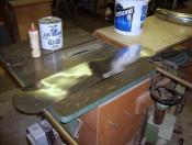 For the fenders, the technique is different; start from a aluminum sheet, cut it at the required dimension