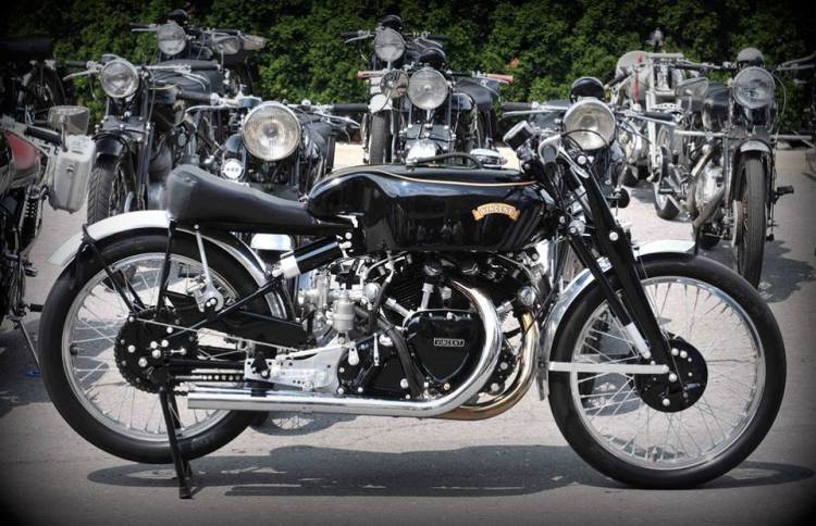 My preferred picture that I really love! It looks like the stock production Vincent is doing homage to "Gunga Din" in recognition of its exceptional services.