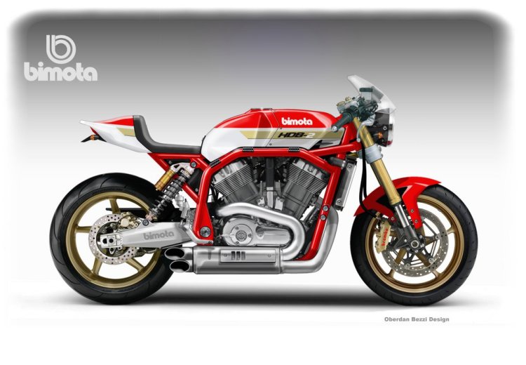 Bimota Harley V-Rod © Oberdan Bezzi