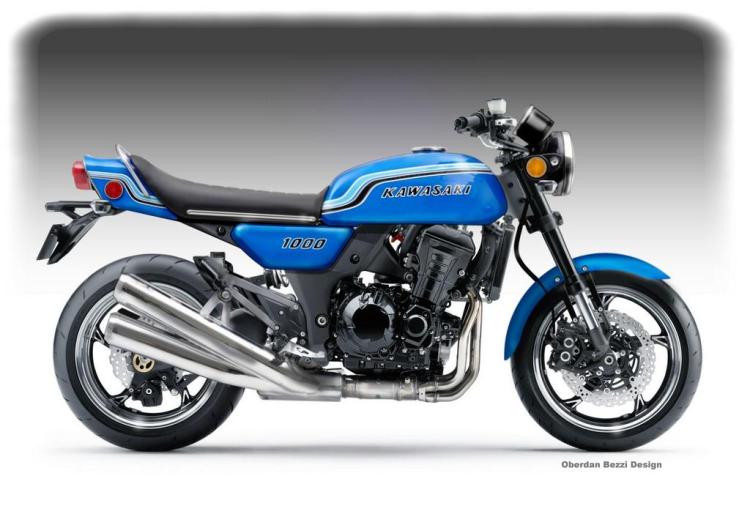 Kawasaki 1000 Mach X Legend © Oberdan Bezzi