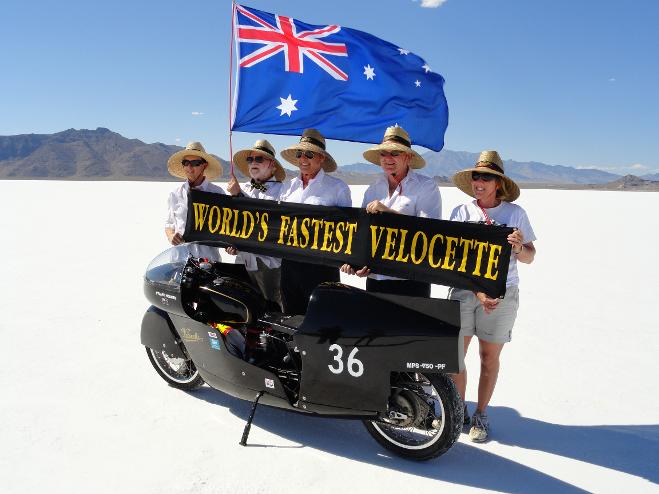Record Holder 146.351 MPH at Bonneville in 2011 | Picture Stuart Hooper