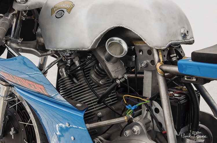 The engine is now pulling 56.3 HP at 7,903 rpm at the crank, slightly above the Patrick's benchmark 500 Manx. © Paul Coene