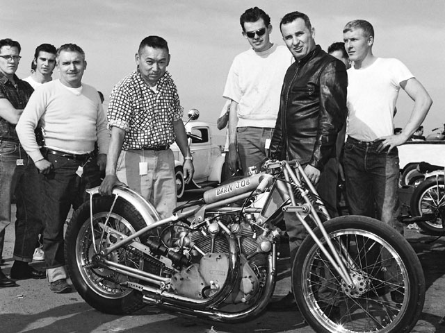 Clem Johnson (Black Leather) Photo Gary Richards Collection