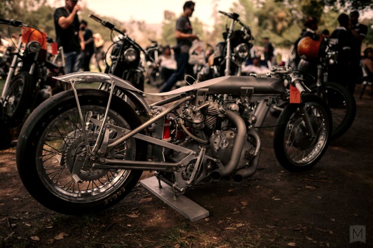Barn Job today as see at Born Free 5. Silverado, CA. The bike is now own by John Stein a Dragster enthusiast who also wrote a book on Dragsters (1) © Mighty Motors