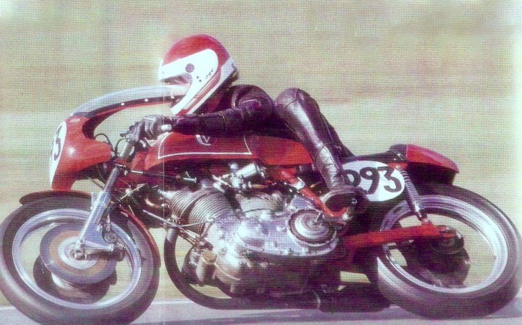 Mike Norris on Mark VII Picture © Classic Racer Winter 1989