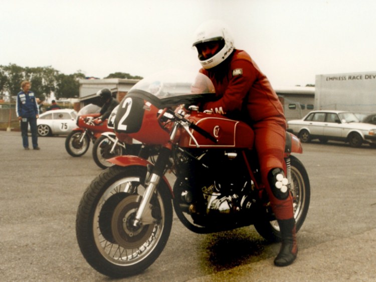 Barry Gooding at Pembrey 1998 Picture © Anne Callagher