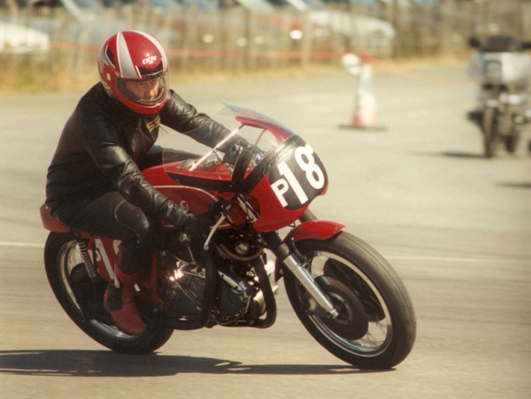 Anne Callagher at Lydden Hill in 1999 Picture © Anne Callagher