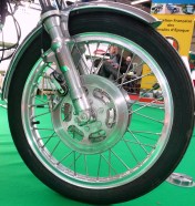 The original Egli-Vincent brake from Campagnolo; if anyone had the idea to make a replica, I think t will sale like hot cakes.