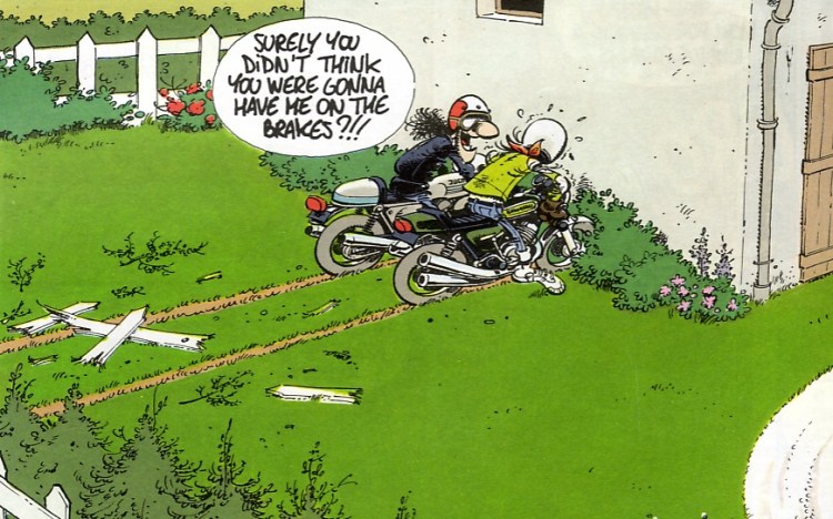 Now you are prepared for high performance braking… © Joe Bar Team