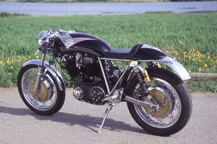 Californian residents have the opportunity to see this bike quite often on the road, definitely an eye catcher. Note the superb Laverda Brakes. Picture credit: Paul Zell