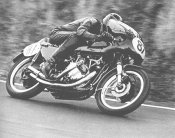 Eric Debenham with Mk II at Bathurst in 1971.  Picture © The Bike Book