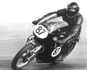 Eric Debenham with Mk II at Bathurst in 1971.  Picture © The Bike Book.