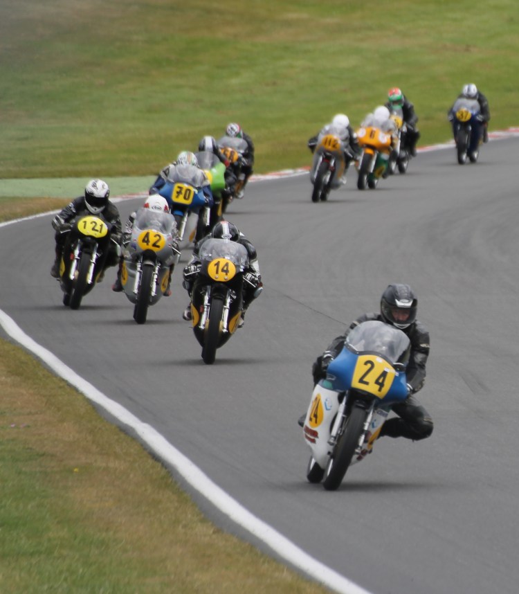 Alex (#42) is in 3rd position just behind XXXX on SSSS (#24) and ZZZZ on DDDD (#14)