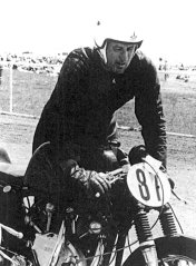 Eric Debenham with an early version of MkI, likely 64.