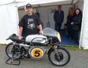 Bruce Anstey finished on the podium in 3rd position with #5 Manx, Photo courtesy Ken McIntosh