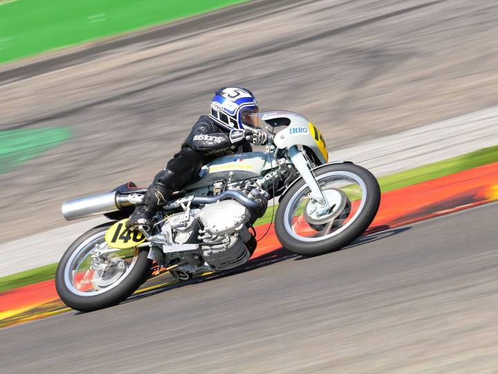 The Egli-Vincent: same engine and conceptually 16 years of design difference