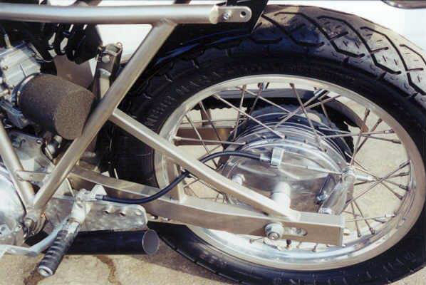 Cantilever and rear hub